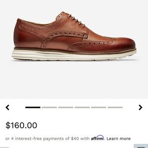 Cole haan original grand wingtip Oxford 9.5W